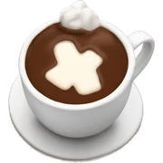 Hot cocoa sticker
