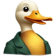 Duck sticker