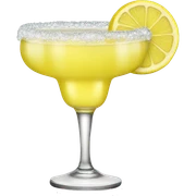 lemon luxury margarita sticker