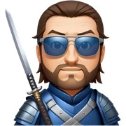 Samurai Defender sticker