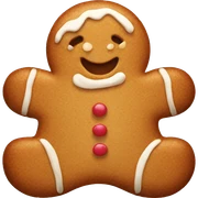 ginger bread sticker