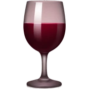 Wine red sticker