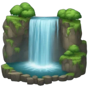 wasserfall sticker