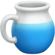 ￼ blue ￼ sticker