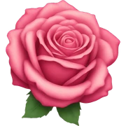 Big rose sticker