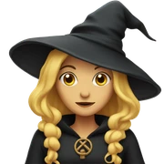 Witch sticker