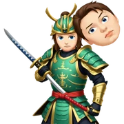 Samurai Guardian sticker