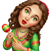 Maraca Player sticker