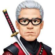 Katana Master sticker