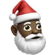 Alien Santa claus sticker