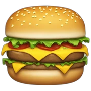 Burger Pixel art  sticker