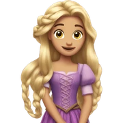 Rapunzel sticker