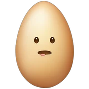 Egg sticker