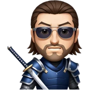 Warrior Samurai sticker