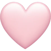 pastel pink heart sticker