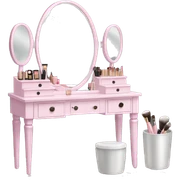 makeup vanity  sticker