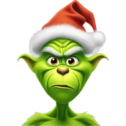 Grinch sticker