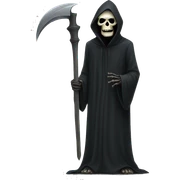 Grim reaper  sticker
