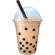 Bubble tea sticker