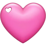 Heart pink sticker