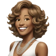 Whitney Houston sticker