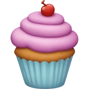 Cupcake sticker