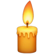 candle sticker