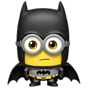 Minions batman sticker