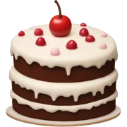 Cake sticker