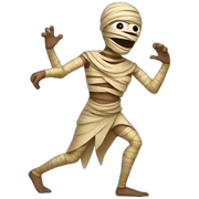 Dancing Mummy sticker