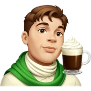Irish Coffee sticker