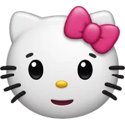 emoji di hello kitty  sticker
