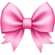Pink bow  sticker