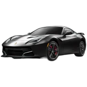 Sport Car black sticker