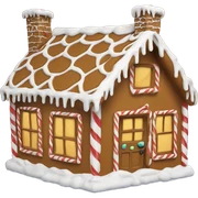 gingerbread house sticker