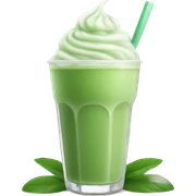 iced matcha latte sticker