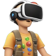 Vr arcade sticker