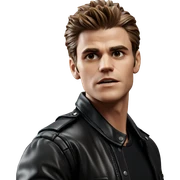 mysterious boy in leather jacket sticker