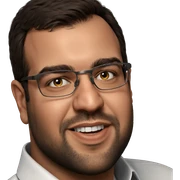 realistic portrait of a man sticker
