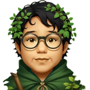 Forest Wizard sticker