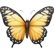 Cute realistic butterflies  sticker