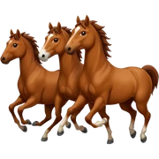Caballos sticker