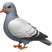 grandmother pigeon sticker