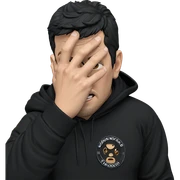 mysterious figure in black hoodie sticker
