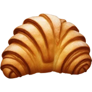chocolate croissant sticker