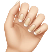 French nails  sticker