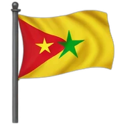 Rojava flag sticker