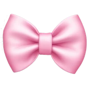 Baby pink bow  sticker