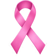 pink ribbon sticker