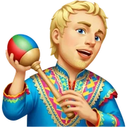 Maraca Player sticker